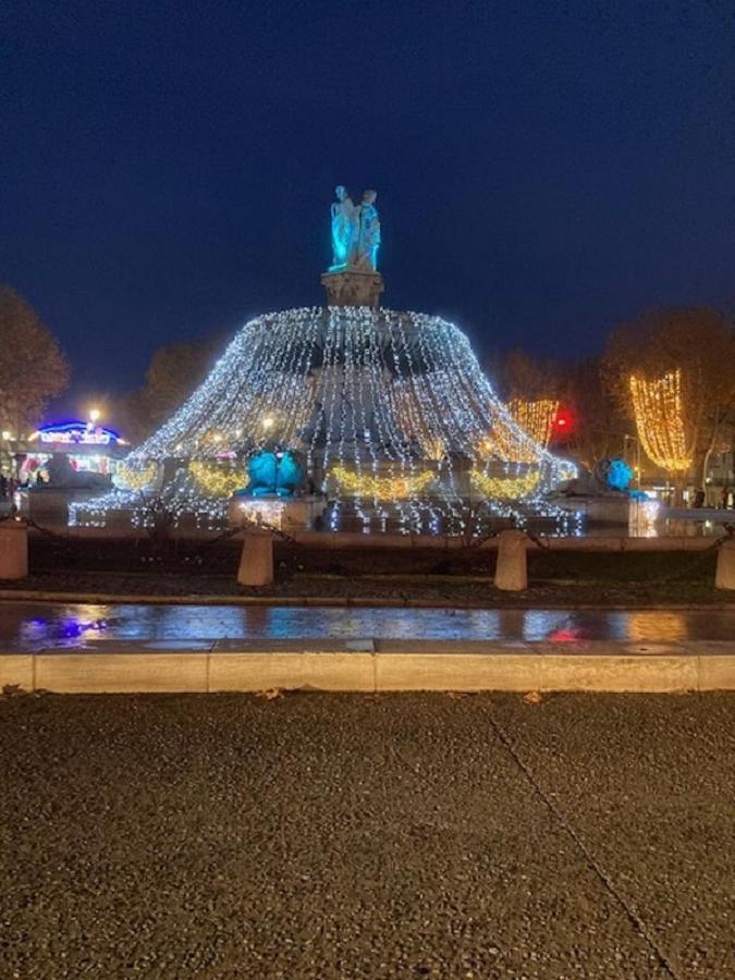Blue Fountain Luxueux Studio Aix Centre Historique -Wifi-Smart Tv- Екс ан Прованс Екстериор снимка